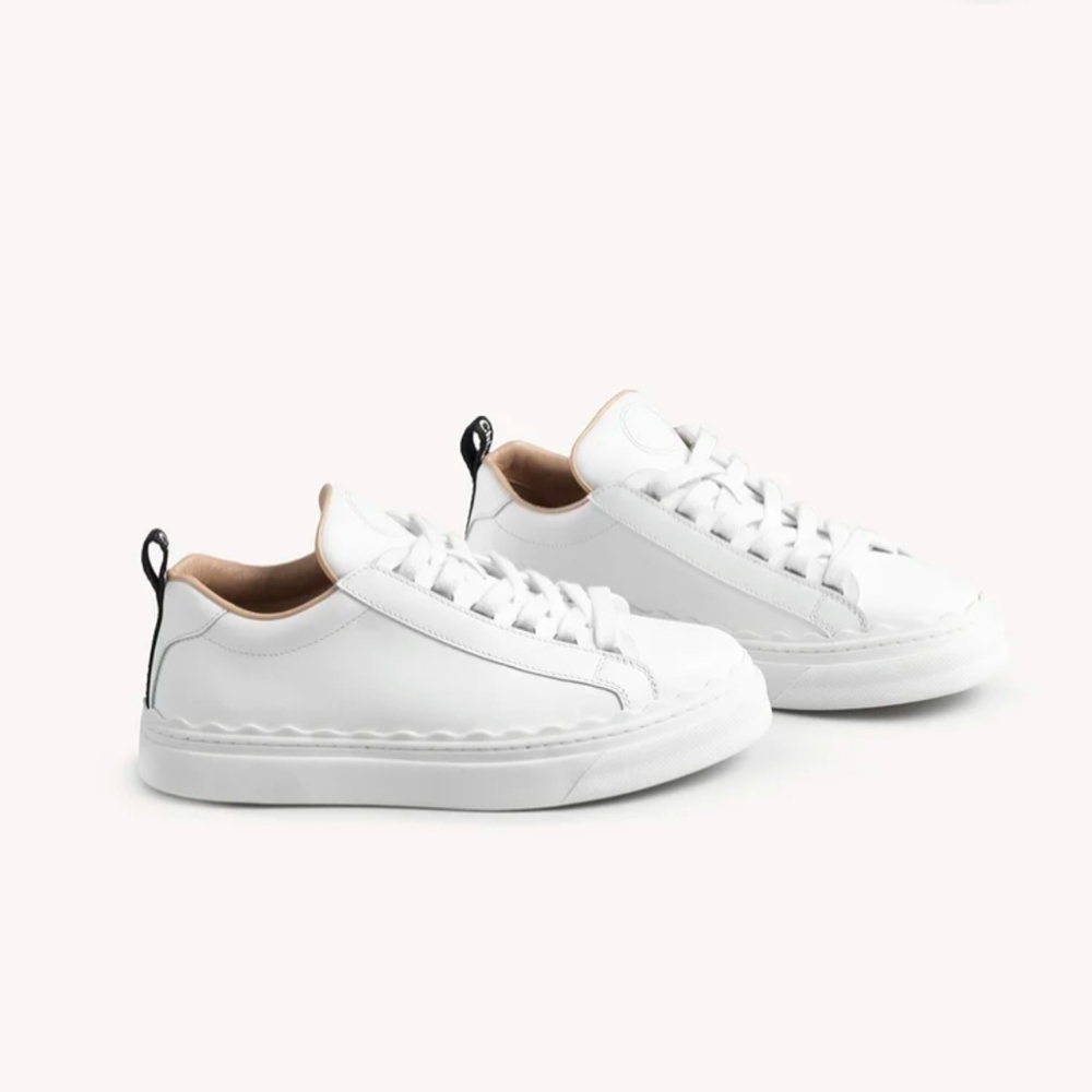 Chloe white sneakers